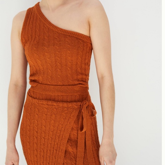 NWT Anthropologie Ribbed Knit Skirt Set - Picture 4 of 13